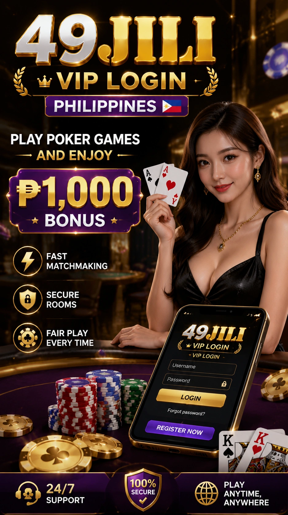 Poker mobile interface visual used for Android and iOS poker guidance